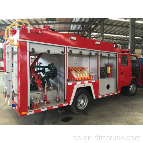 Camión de bomberos cisterna de agua de Dongfeng Tianjin